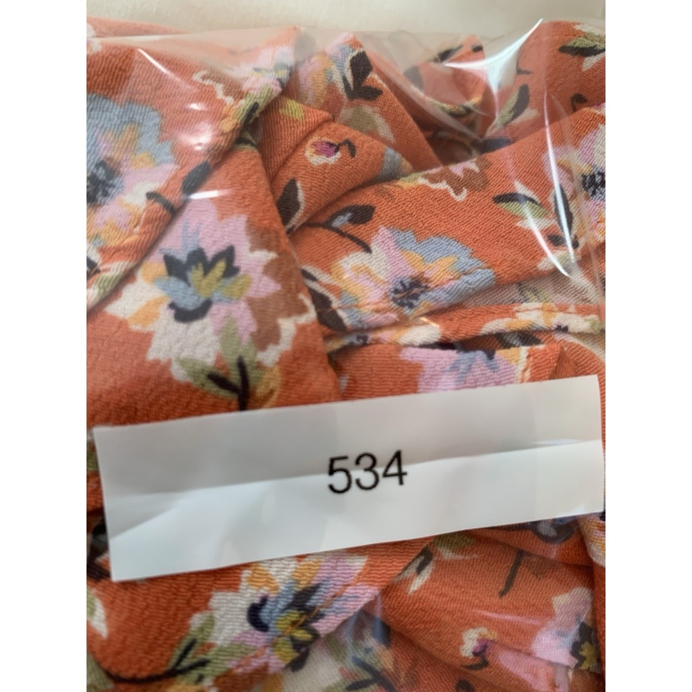 SANCTUARY Flower Print Mini Wrap Dress with Tie Women's Size Small - Picture 8 of 8